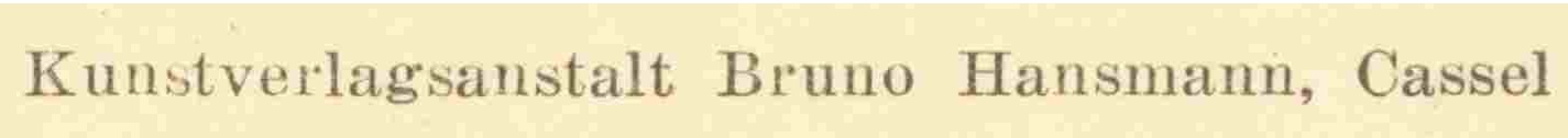 Bruno Hansmann Cassel